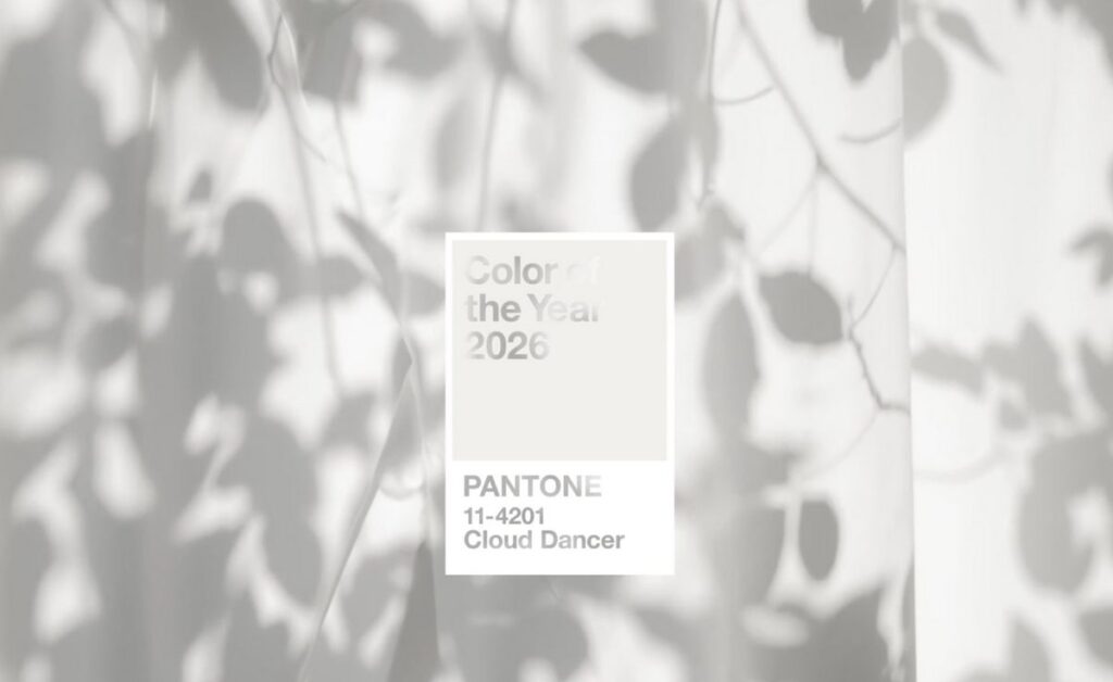 Color pantone 2026 por Sentido Estudio